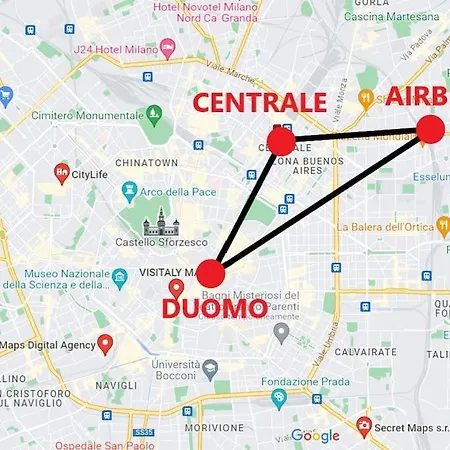 Duomo O A 15 Minuti Comodo * ميلان